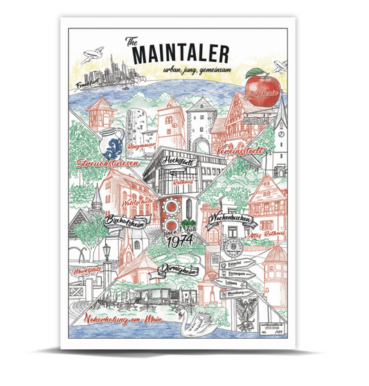 "The Maintaler" Kunstdruck
