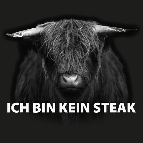 women- "Ich bin kein Steak"